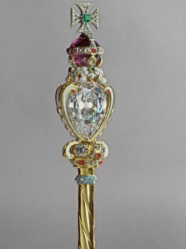 The Sovereign's Sceptre with Cross.