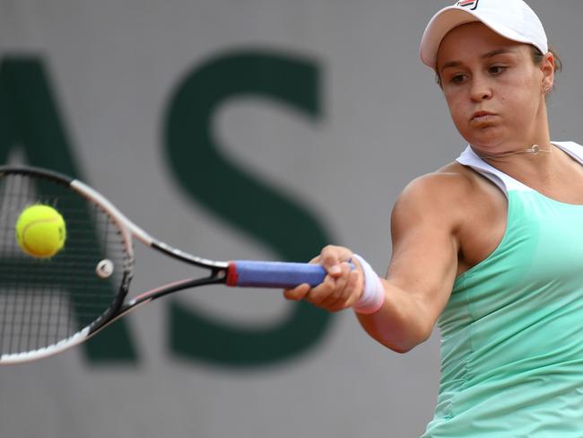 Ash Barty said she was looking forward to the challenge of playing Serena Williams.