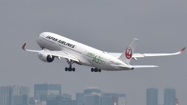 Japan Airlines and Qantas argue the deal would mean the amount of services could be increased. Photo by Kazuhiro NOGI / AFP