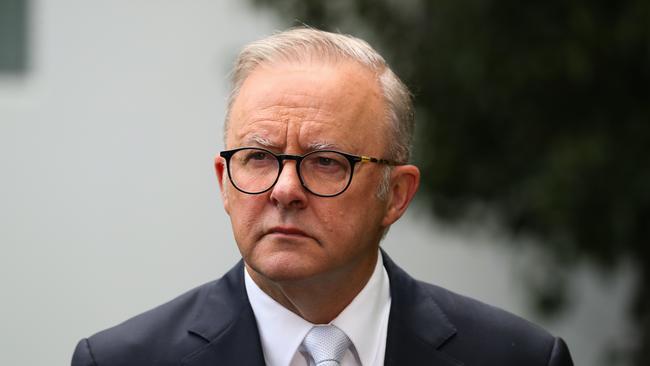 Anthony Albanese vowed the fund would help build 30,000 social and affordable homes within five years. Picture: NewsWire/ Gaye Gerard