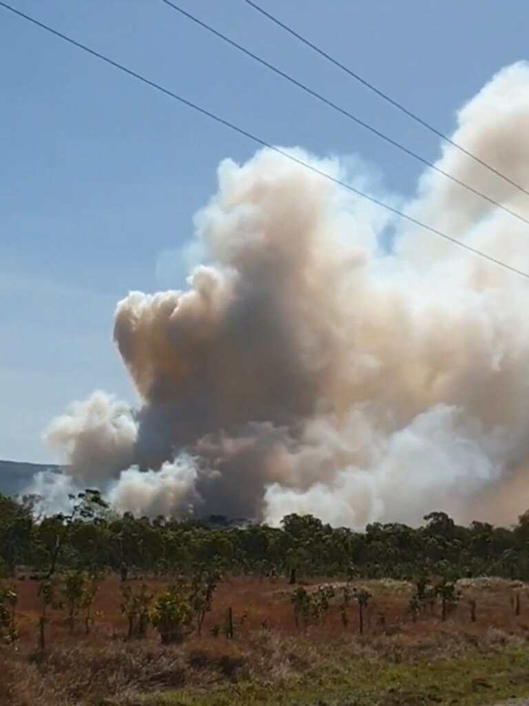 Cooktown bushfire video: ‘Someone’s just lost their house’ | The Cairns ...