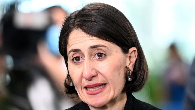 NSW Premier Gladys Berejiklian has issued a warning to Scott Morrison. Picture: NCA NewsWire / Jeremy Piper