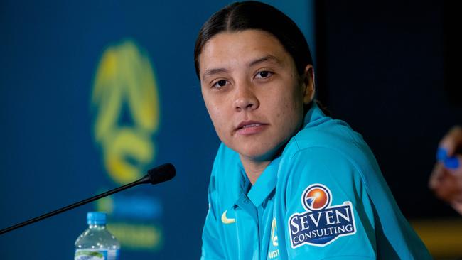 FIFA Women's World Cup press conference with Matildas Sam Kerr