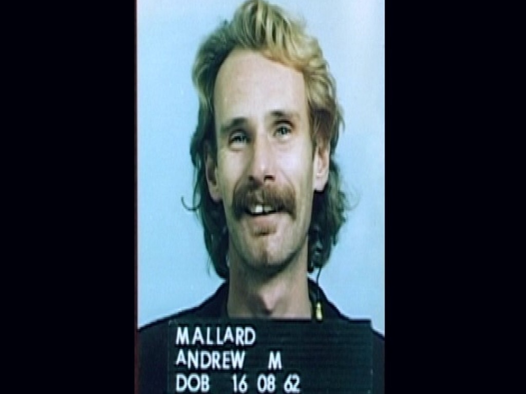 Photograph of Andrew Mallard taken on the day of the 1994 murder of Pamela Lawrence. 