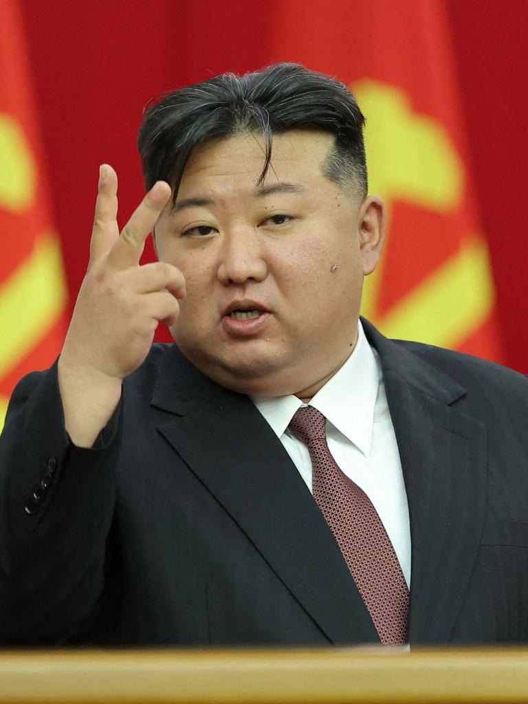 North Korean leader Kim Jong-un. Picture: KCNA via KNS/AFP