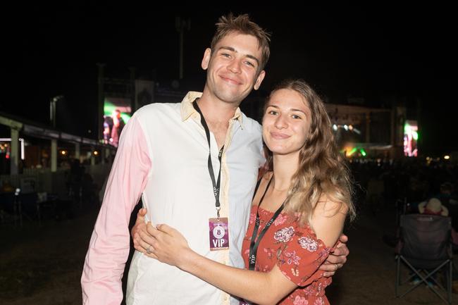 Alex Waters and Savanna Waters at the NQ's Rock'N Country 2022.Picture: Michaela Harlow