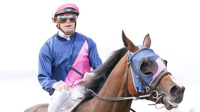 Blaike McDougall rides debutant Incentive for trainer Donna Scott. Picture: Getty Images