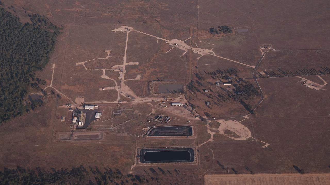 BIRDS EYE VIEW: The Linc Energy Hopeland site form the air. Pic: Supplied