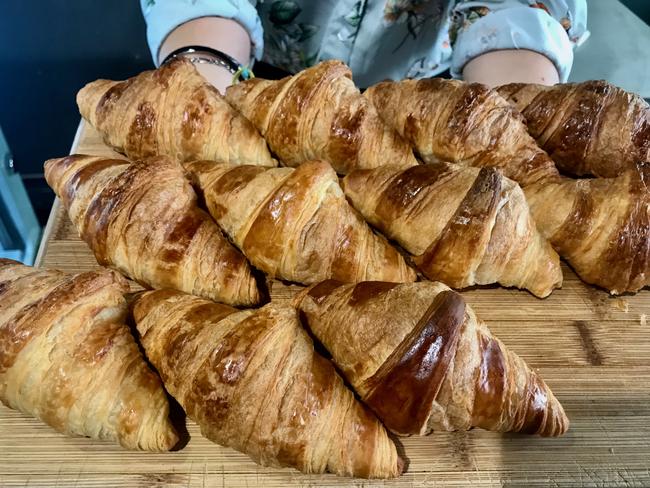 Douce France’s croissants. Picture: Jenifer Jagielski