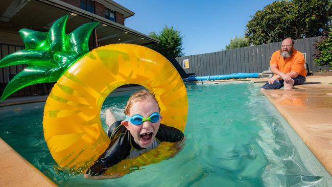 You could even make money this Christmas by hiring out your pool. Picture: Jason Edwards