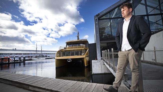 TICT CEO Luke Martin at Hobart. Picture: Chris Kidd