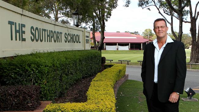 Private detective and former TSS Bill Edgar outside the campus. Pic by David Clark.