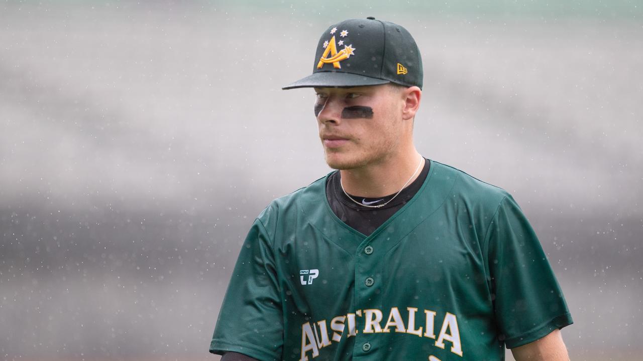 Travis Bazzana wants to make a difference for Australian baseball. Picture: Andrew Green/baseball.com.au