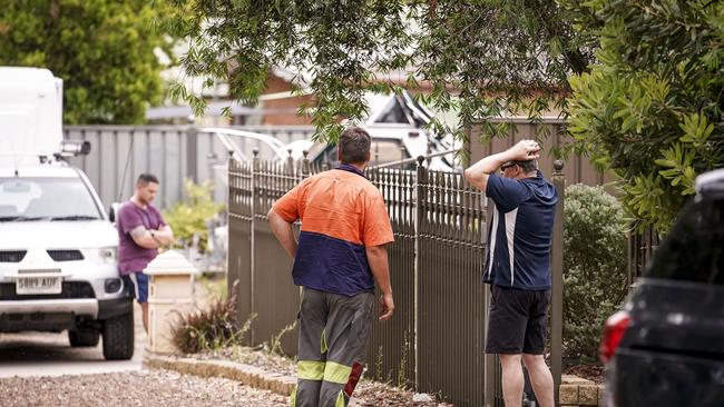 The Surrey Downs community was left devastated by the freak accident. Picture: Mike Burton