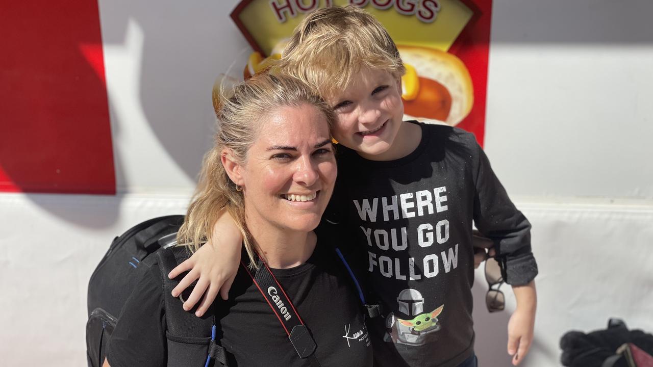 Keeara and Logan Kinnersly from Mackay. Mackay Show June 14 2022. Picture: Max O'Driscoll.