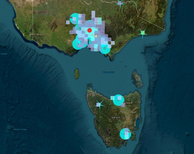 The earthquake near Sunbury was felt as far north as Bendigo and as far south as Hobart. Picture: Twitter