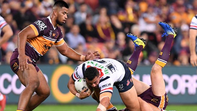 Haas was superb against the Roosters. Photo by Bradley Kanaris/Getty Images.