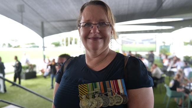 Kerry Summerscales’s first Anzac Day commemoration in Mackay.