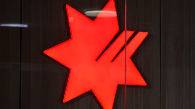 SYDNEY, AUSTRALIA: Newswire Photos: APRIL 22 2024: A general view of NAB Bank signage ahead of the  Federal Budget. Picture: NCA Newswire / Gaye Gerard