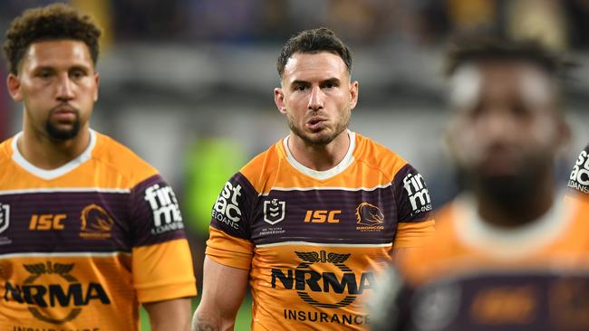 Corey Oates has backed Darius Boyd to retain the captaincy. Picture: AAP/Joel Carrett