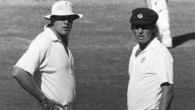 Two giants of Queensland cricket, Carl Rackemann and Jeff Thomson talk tactics.