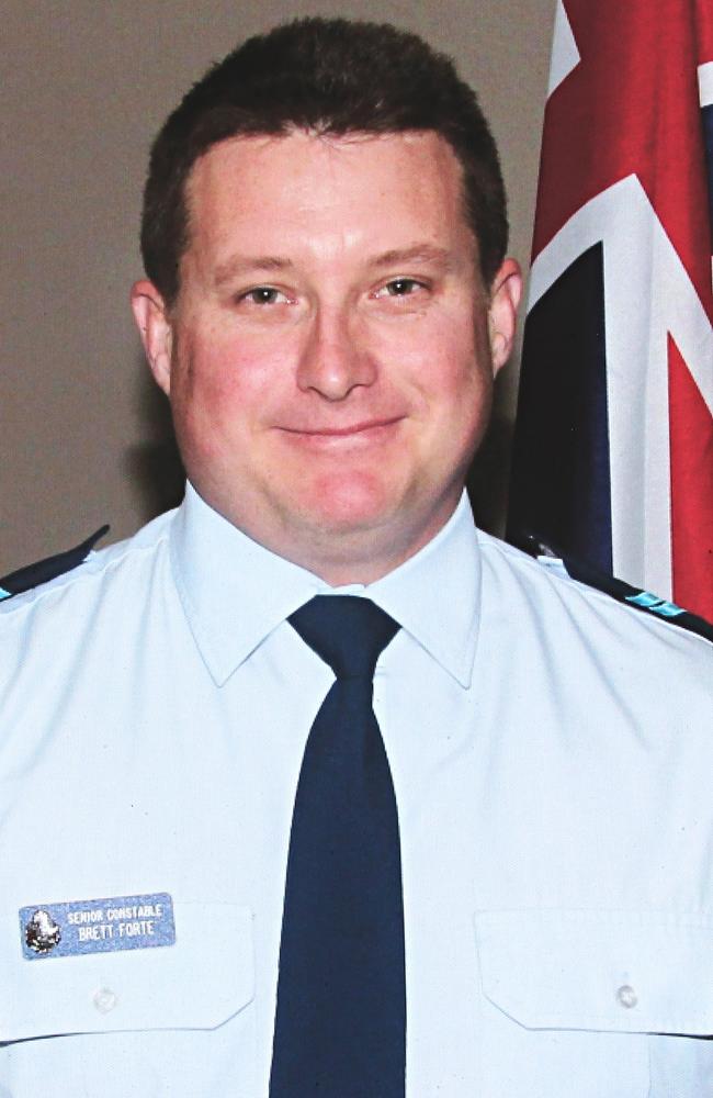 Senior Constable Brett Forte.