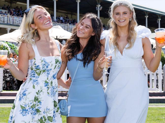 Anna Kennedy, Emma Stanley and Emma Hume. Picture: David Swift