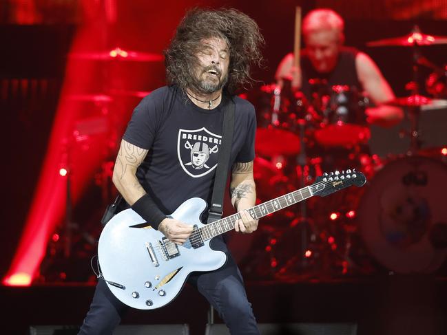 The Foo Fighters pictured performing at Suncorp Stadium, Brisbane 12th December 2023.  (Image/J+A Photography)