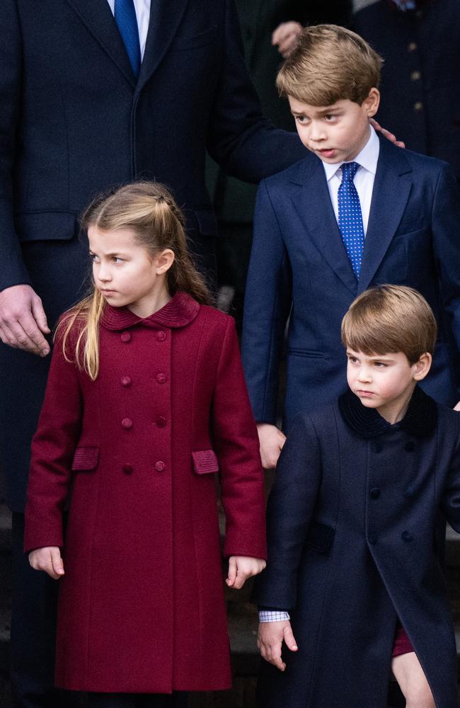 William and Kate’s three children will be at the coronation. Picture: Samir Hussein/WireImage