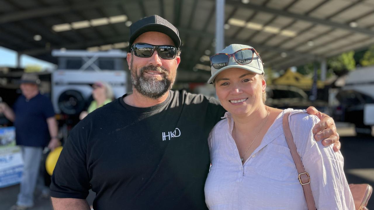 David Hilton, left, and Tania Hilton, right. Picture: Asa Andersen.