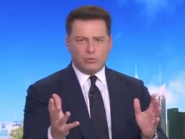 Karl Stefanovic Today show. Picture: Today/Channel 9