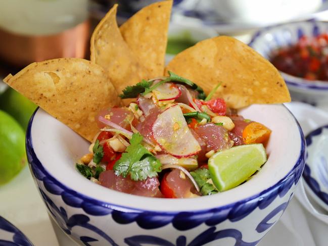 Bar Patron’s tuna ceviche. Picture: Jenifer Jagielski