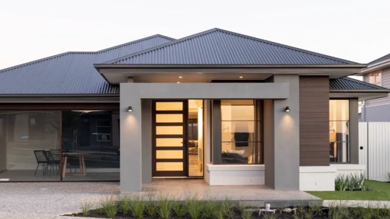 Metricon has dozens of display homes for sale, including this one in Seaford Heights in South Australia.