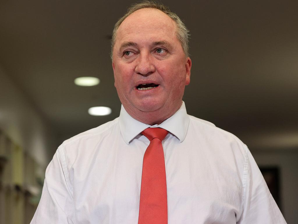 Mr Joyce accused the WA Premier of harming the residents of his state. Picture: NCA Newswire / Gary Ramage