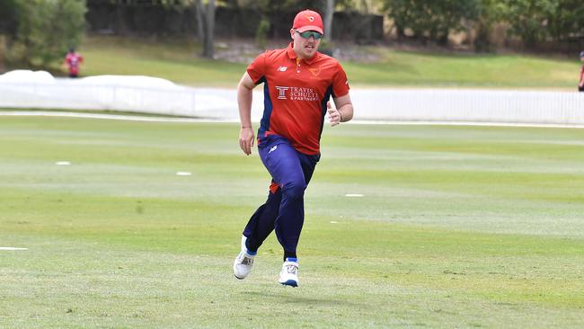 Men's first grade cricket South Brisbane v Sunshine Coast Saturday September 23, 2023. Picture, John Gass