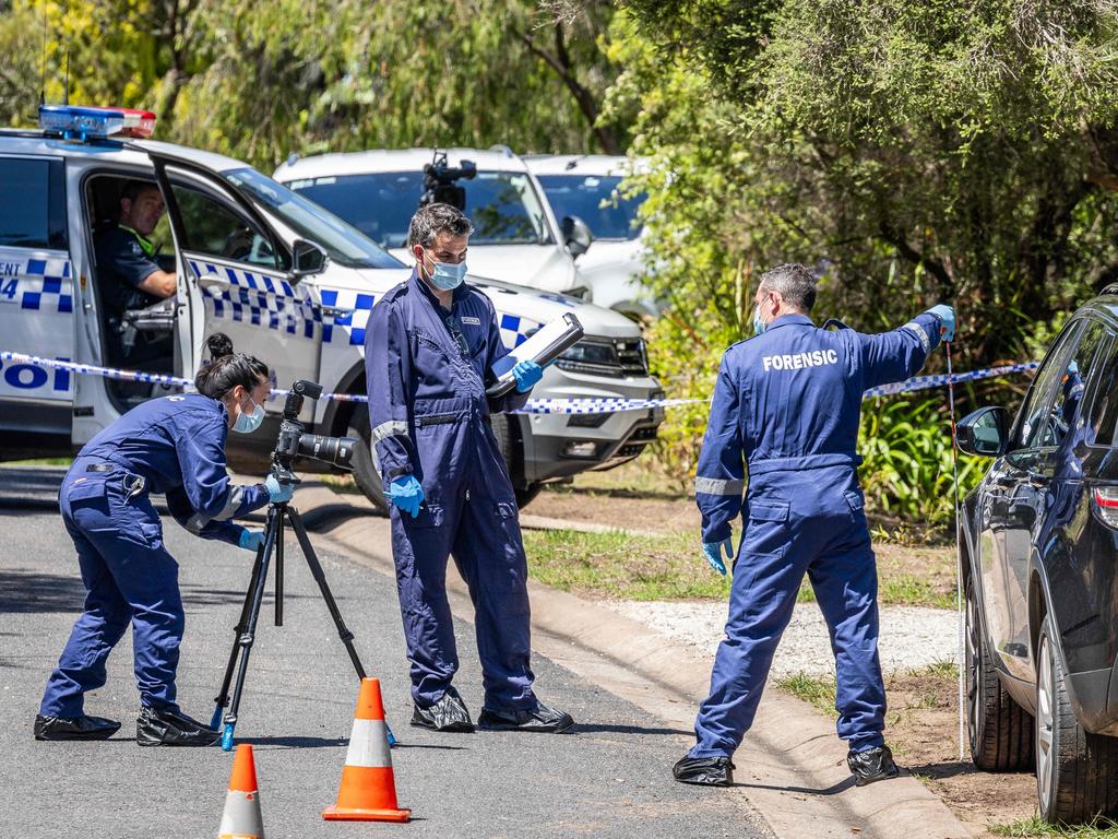 The shocking deaths have shaken the local community in Rye, a typically quiet, affluent suburb just south of Melbourne. Picture: NewsWire / Jake Nowakowski