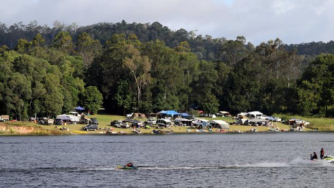 View of Fong-On Bay Campground at Lake Tinaroo. Picture: Stewart McLean