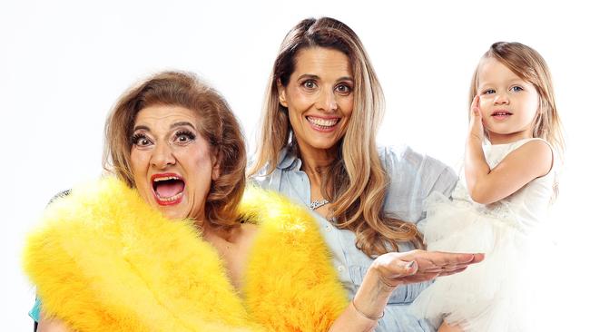 WEEKEND TELEGRAPHS SPECIAL. MARCH 26, 2024. PLEASE CONTACT WEEKEND PIC EDITOR JEFF DARMANIN BEFORE PUBLISHING.Pictured is Maria Venuti with her daughter Bianca and 2 year old granddaughter Allegra. Picture: Tim Hunter.