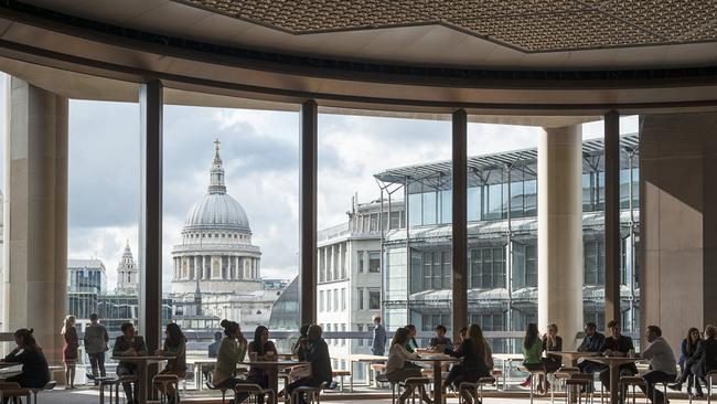 Bloomberg's European headquarters makes the most of light, space and natural ventilation.