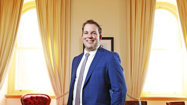 New Hobart City Council Alderman Will Coats. Picture: Zak Simmonds