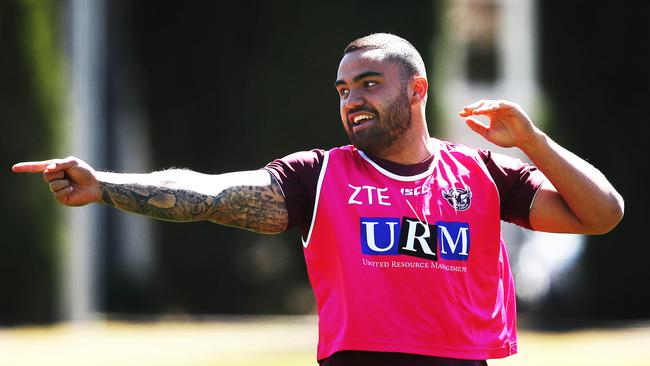 A leg injury means Dylan Walker won’t start the season at five-eighth for Manly.