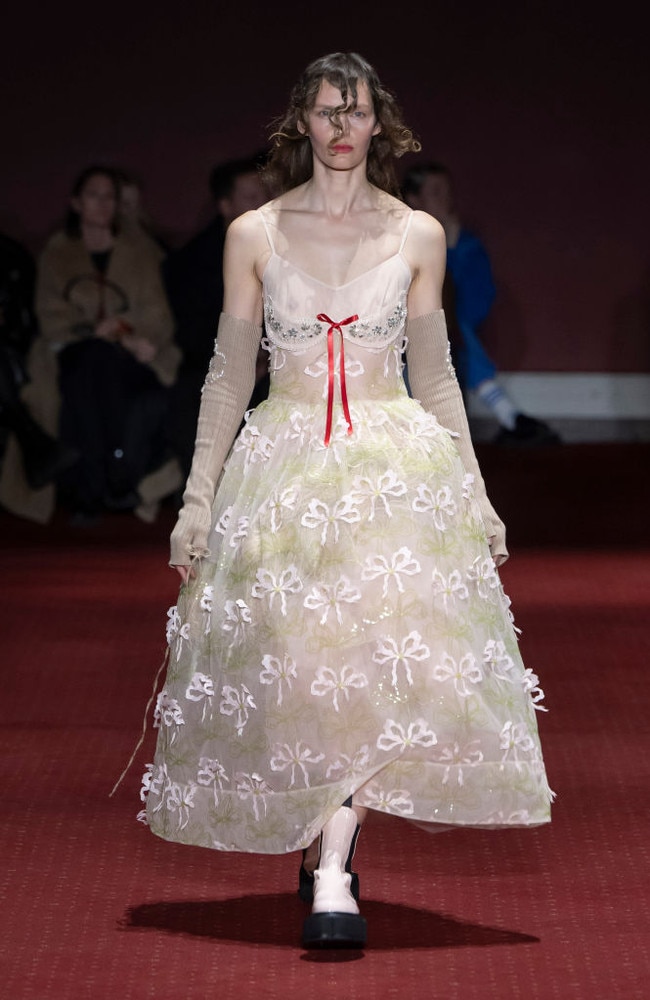 A look from the Simone Rocha RTW F/W 23 at London Fashion Week Picture: Victor Virgile/ Getty Images