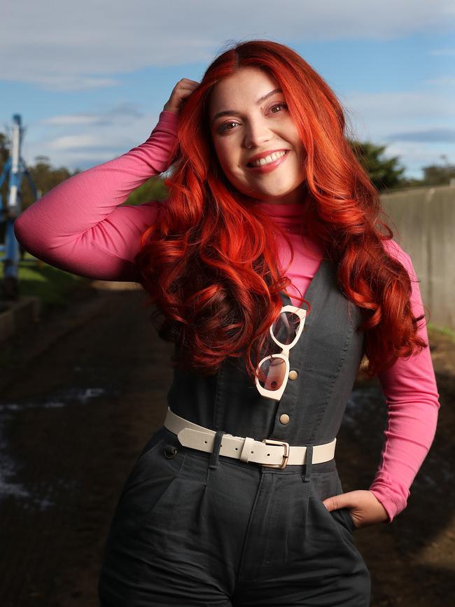 Ella Watkins will preach the dangers of vaping to her more than two million followers on TikTok. Picture: Nikki Davis-Jones