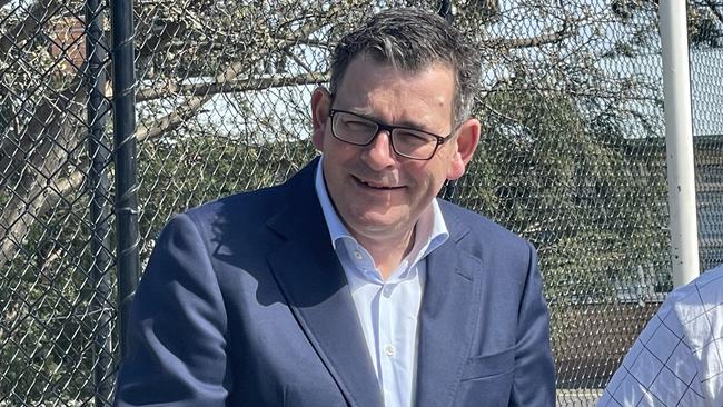 Premier Daniel Andrews has denied claims by a former ESTA chairman that the government pressured him to resign after repeated funding requests. Picture: Kiel Egging.