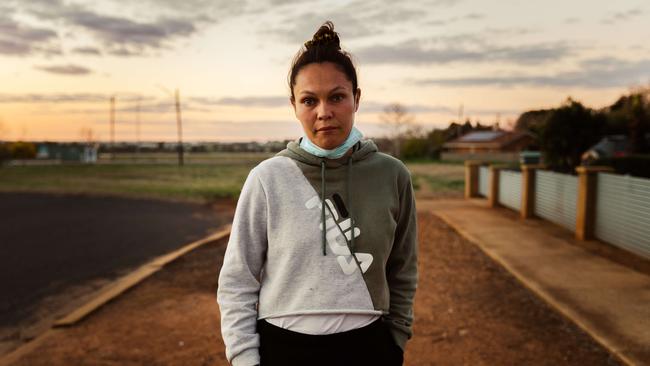 Dubbo disability support worker Amy Stanley was hesitant about getting the Covid vaccine but changed her mind and is now vaccinated. Picture: Ryan Osland