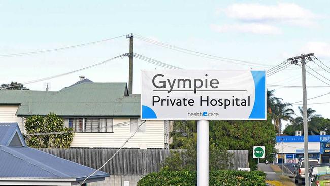 Gympie Private Hospital. Picture: Troy Jegers