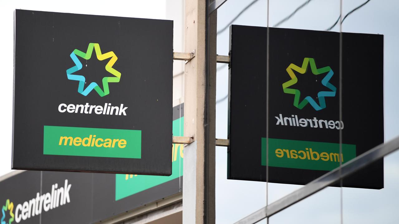 Centrelink. (AAP Image/James Ross)