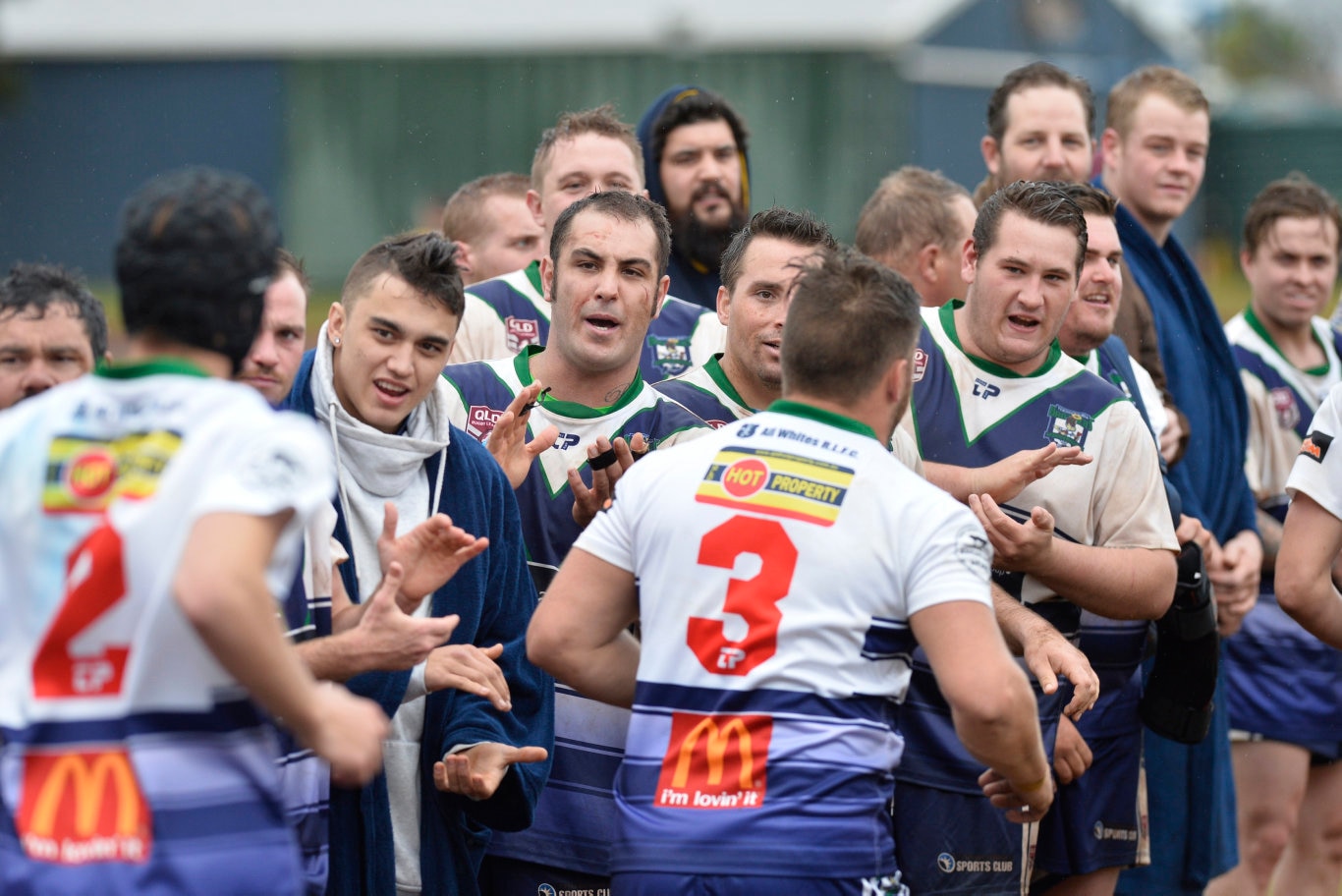 Brothers take to the field against Wattles in TRL Premiership round nine rugby league at Glenholme Park, Sunday, June 2, 2019. Picture: Kevin Farmer