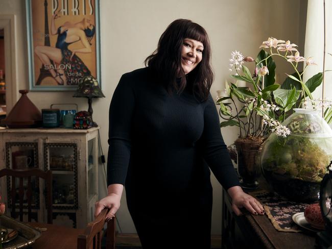 Katrina Milosevic at her Melbourne home. Picture: Eugene Hyland.