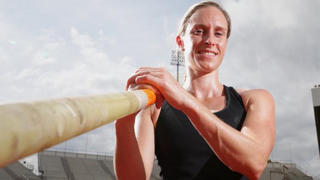 Olympic pole vaulter says she will use European events in the lead up to the games to research her competitors. Picture: Peter Wallis